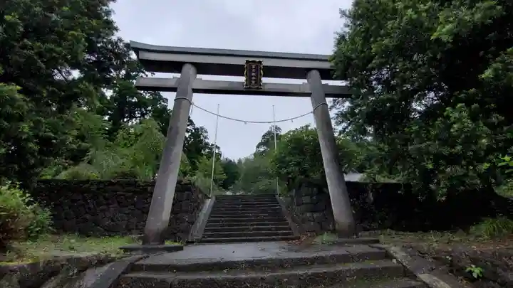 村山浅間神社の鳥居