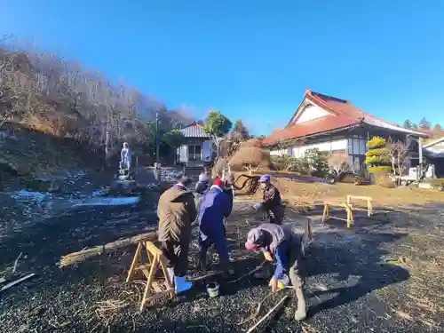 長徳寺の初詣