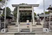 八劔社(布袋八剱神社)の鳥居