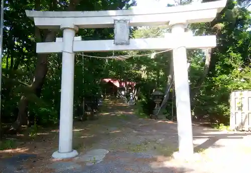 真駒内神社の鳥居