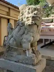 松山神社の狛犬