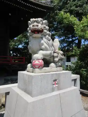 倉賀野神社の狛犬