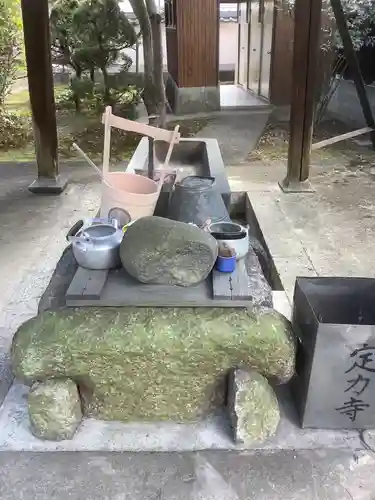 定力寺の手水舎