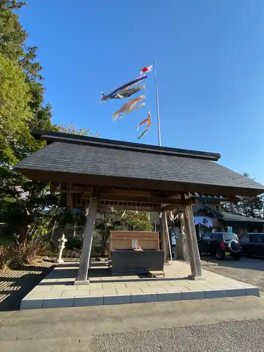 旭川神社の手水舎