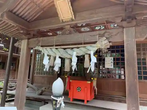 田村神社の本殿・本堂