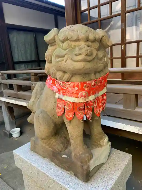 安倍晴明神社(阿倍王子神社境外末社)の狛犬