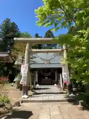 涌谷神社の鳥居