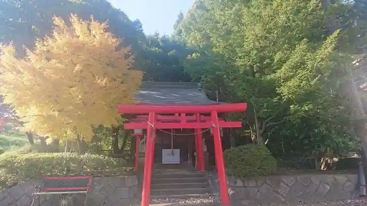 南大沢八幡神社の鳥居