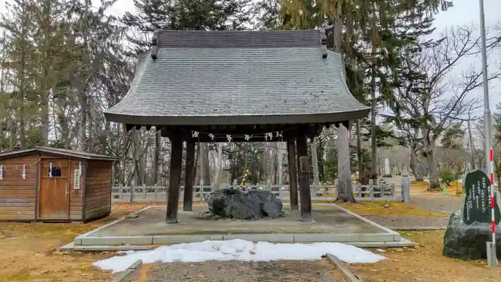 鷹栖神社の手水舎