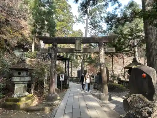 榛名神社の鳥居