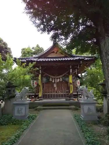 中川熊野神社の本殿