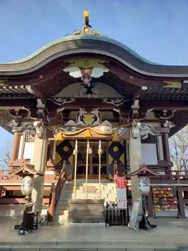 諏訪神社の本殿・本堂