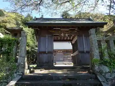 大穴持伊那西波岐神社（出雲大社摂社）の山門・神門