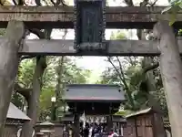 赤坂氷川神社の鳥居