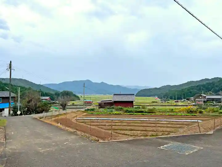 阿奈志神社の周辺