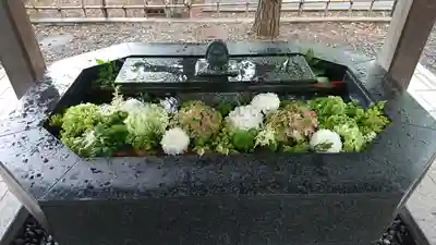 新琴似神社の手水舎