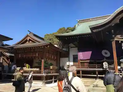 葛飾八幡宮の本殿・本堂