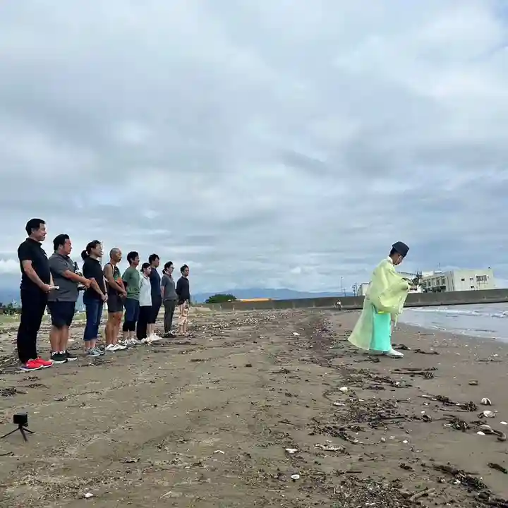 七重浜海津見神社(北海道)