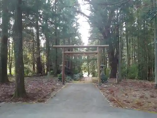 六所神社の鳥居