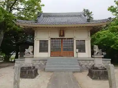 天神社(占部天神社)の本殿・本堂