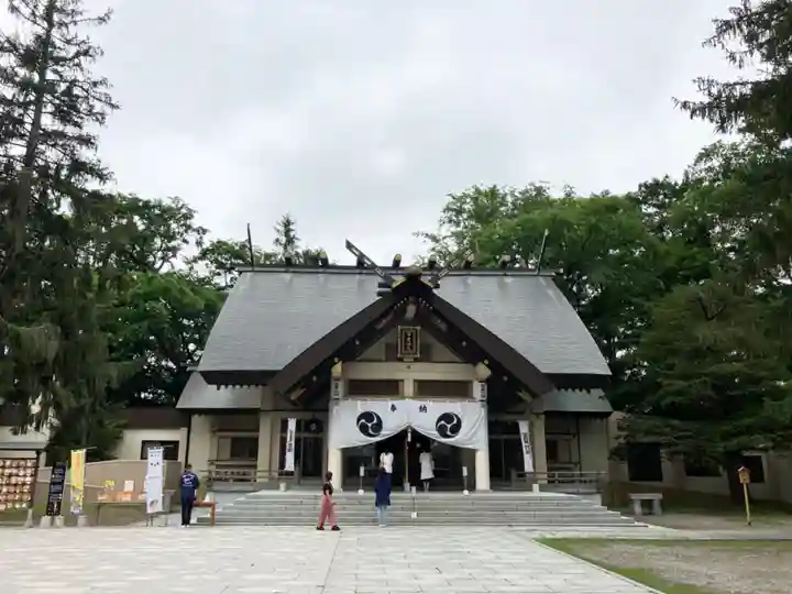 帯廣神社の本殿・本堂