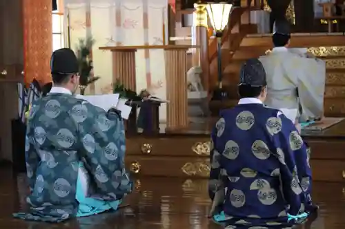 釧路一之宮 厳島神社の本殿