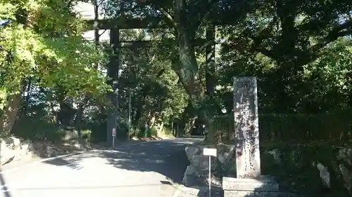 山内神社の鳥居