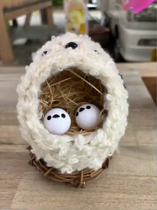 札幌諏訪神社の像