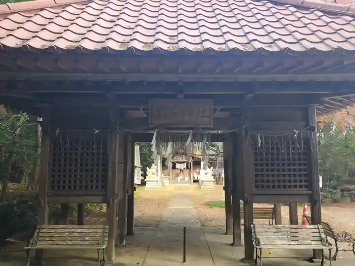 胎安神社の山門・神門