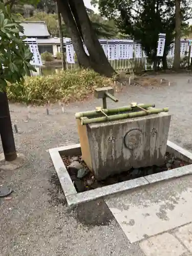 旗上弁財天社の手水舎