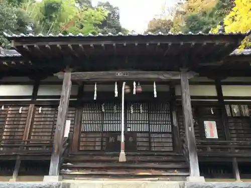 黒戸奈神社の本殿