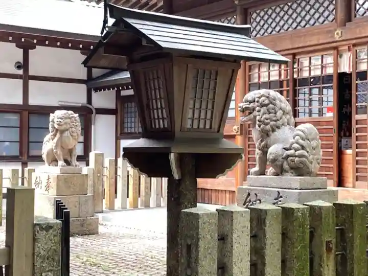清洲山王宮 日吉神社の狛犬