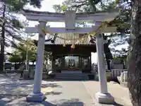 八百富神社の鳥居