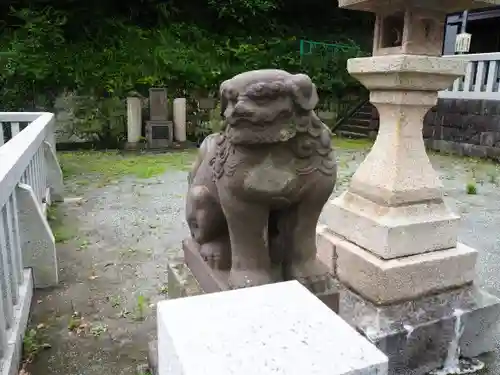 久里浜若宮神社の狛犬