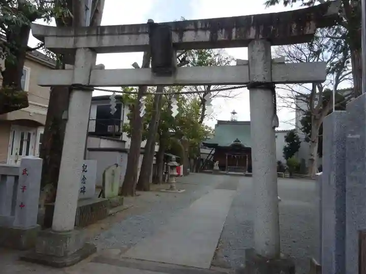 三島神社の鳥居