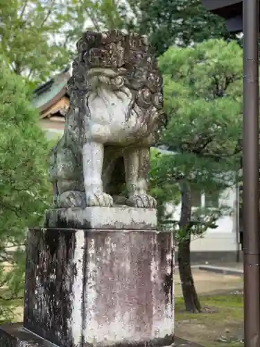 松陰神社の狛犬