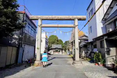 産霊神社の鳥居