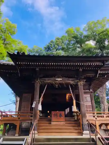 白山神社の本殿・本堂