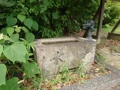 山祇社（原山祇社）の手水舎