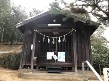 石疊神社(石畳神社)の本殿・本堂