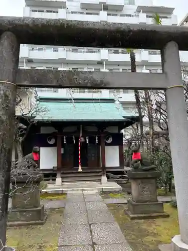 於岩稲荷田宮神社(東京都)