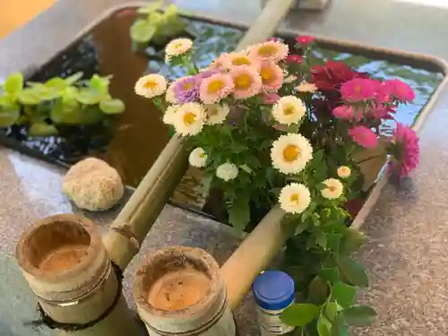 高司神社〜むすびの神の鎮まる社〜の手水舎