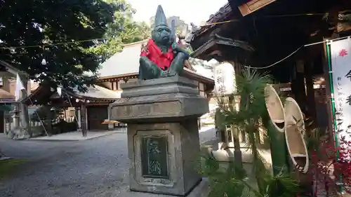 清洲山王宮　日吉神社の狛犬