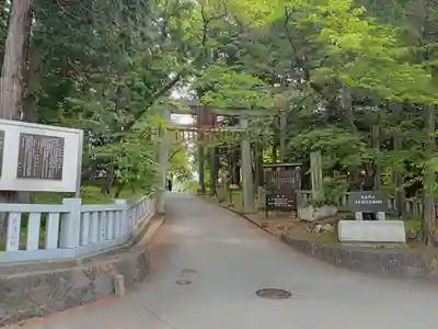 冨士御室浅間神社の鳥居