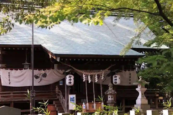 日吉神社の本殿・本堂