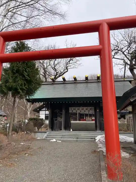 本輪西八幡神社の鳥居