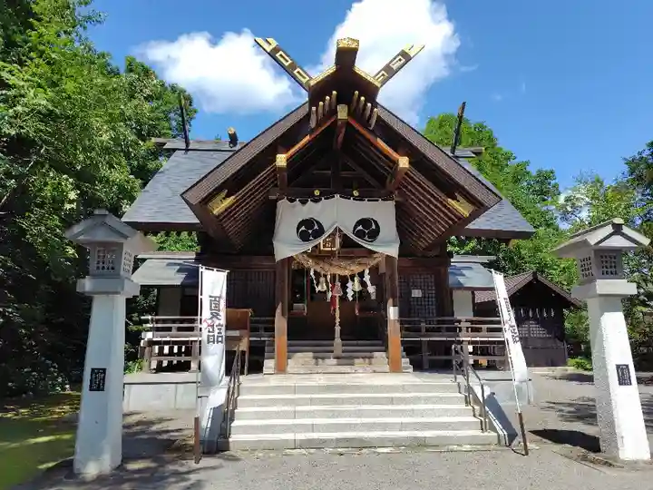比布神社の本殿・本堂