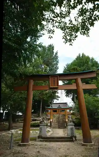 沼山津神社の鳥居