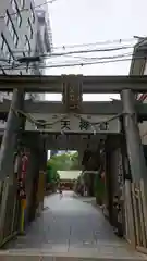 露天神社（お初天神）の鳥居