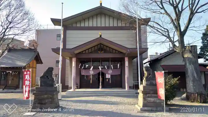 日野八坂神社の本殿・本堂
